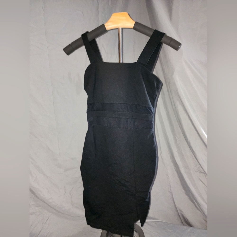 Let's Mingle Bodycon Mini Dress - Black. NWOT
